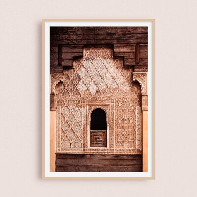 Póster / Fotografía - Mederssa Ben Youssef | Marrakech Marruecos 30x40cm