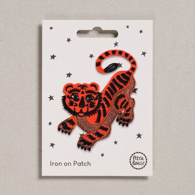 Iron on Patch (Pack of 6) - Crouching Tiger
