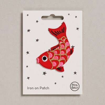 Iron on Patch - Pack of 6 - Koi Fish