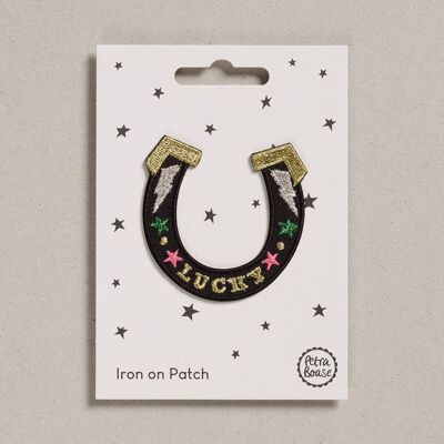 Iron on Patch - Pack of 6 - Horse Shoe