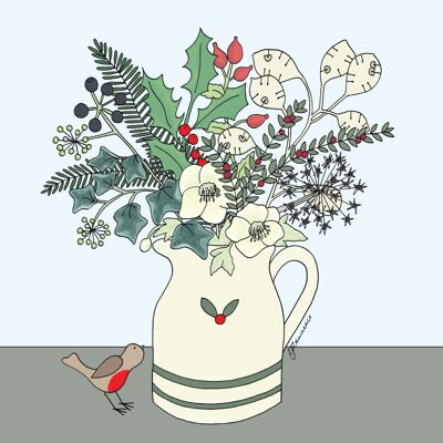 Flower Cups Range - Winter Jug