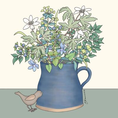 Flower Cups Range - March Mug