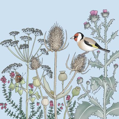 Flora & Fauna Range - Goldfinch & Teasel