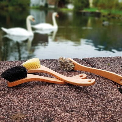 Dish Brush Swan Beech - Fiber