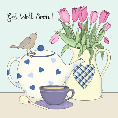 Occasions Range - Get Well Soon cup of tea