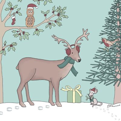 Christmas Range - Woodland Stag & Mouse