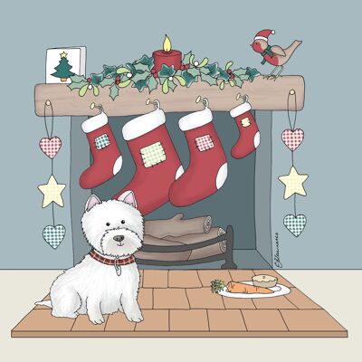 Christmas Range - Fireplace & Stockings
