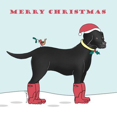 Christmas Range - Black Labrador