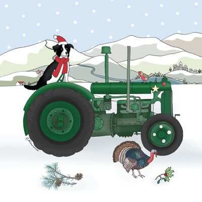 Christmas Range - Green Tractor