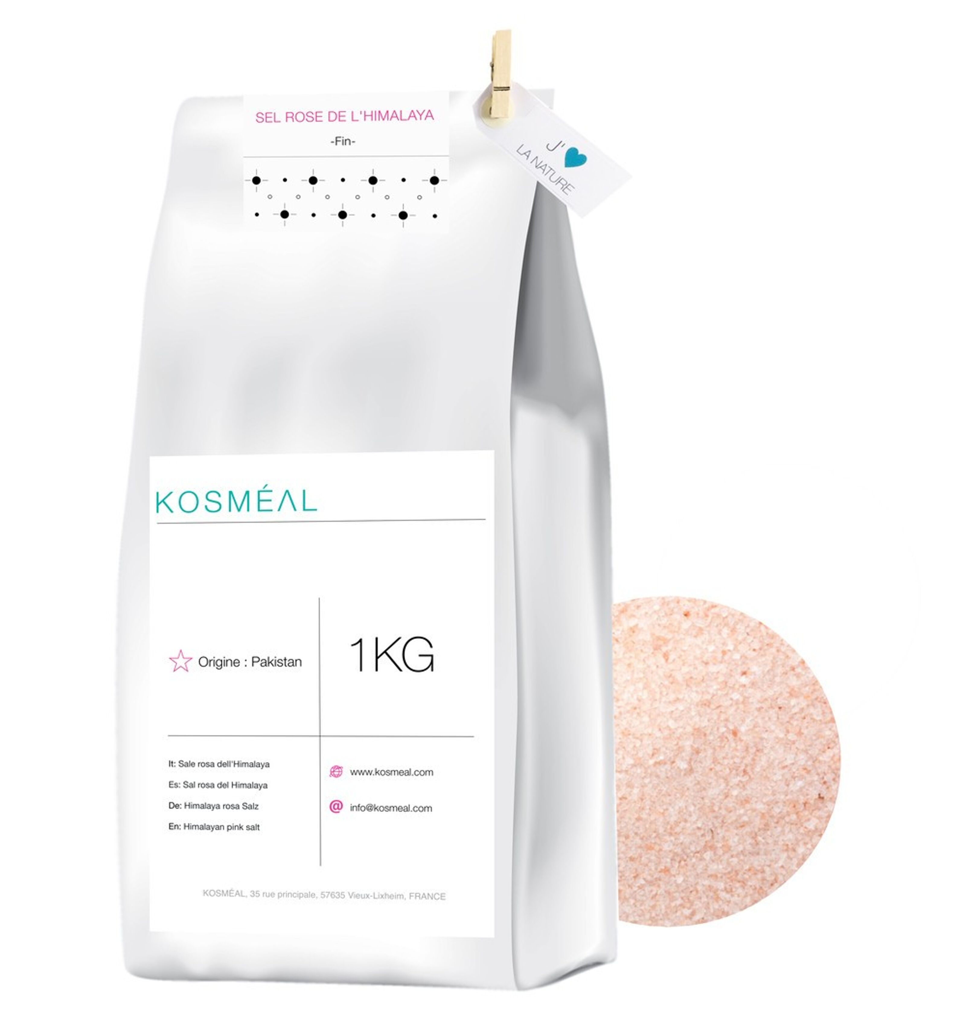 40% off - Himalayan Pink Salt Powder Grain - Salt Table