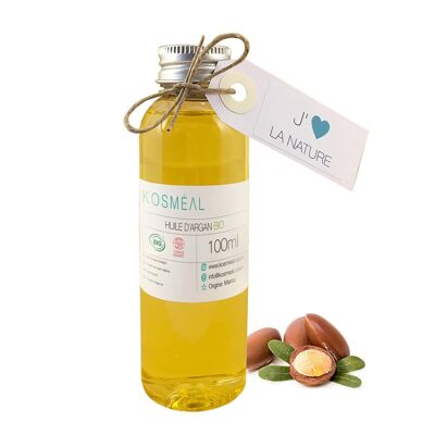 Organic Argan Oil From Morocco 100ml | COSME BIO and ECOCERT certified