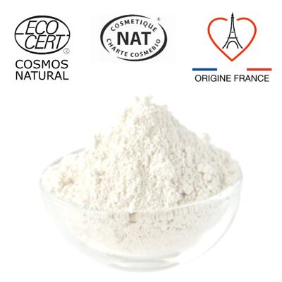 Kaolin White Clay 100G | Origin FRANCE | COSME BIO and Ecocert certified