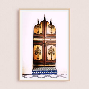 Affiche / Photographie - Palais Bahia | Marrakech Maroc 30x40cm 1