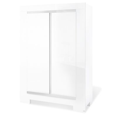 'Sky' wardrobe, white