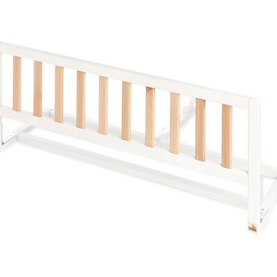 Bed guard 'Classic', white/natural