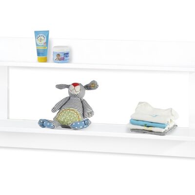 Estante de pared, blanco noble mate