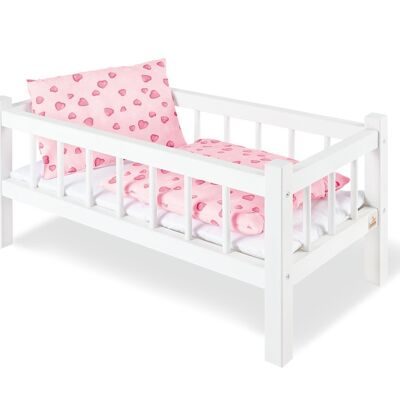 Doll's bed 'Annika', white