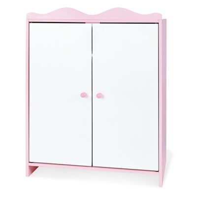 'Jasmin' doll's cabinet, pink