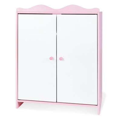 Armoire de poupée 'Jasmin', rose