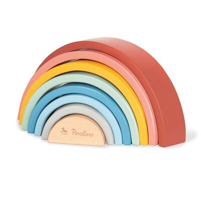 Wooden rainbow 'Ruby' (with FSC)