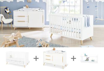 Chambre d'enfant 2 pièces 'Move' extra large, y compris étagère murale 2