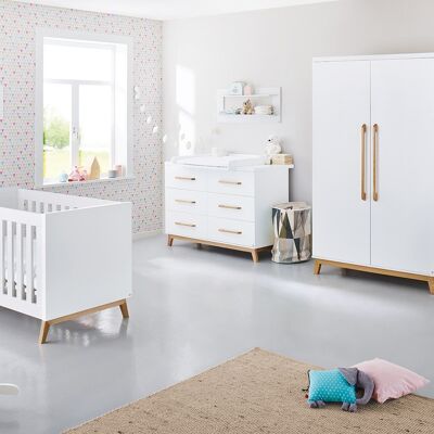 Children's room 'Riva' extra wide, incl. wall shelf