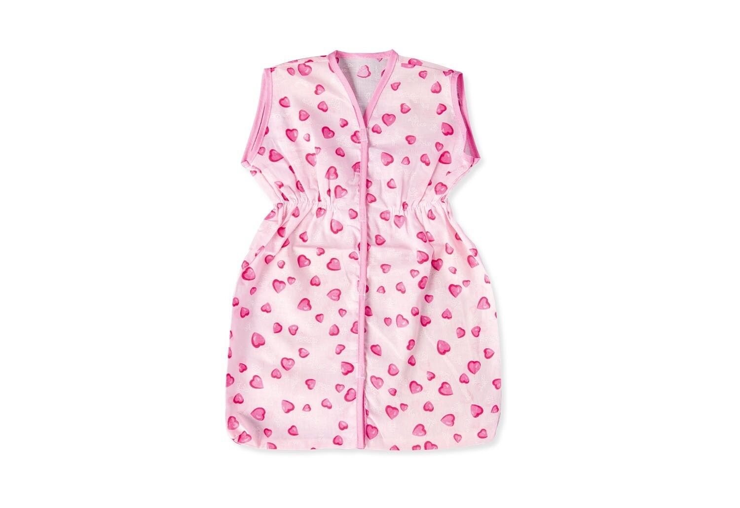 Saco de dormir para muñecas 'Herzchen', rosa