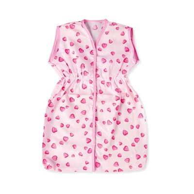 Saco de dormir para muñecas 'Herzchen', rosa