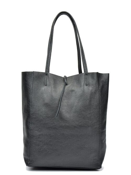 SS22 SC 1301_NERO_Shopper Bag