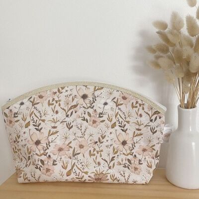Trousse taille moyenne "Vintage bloom"