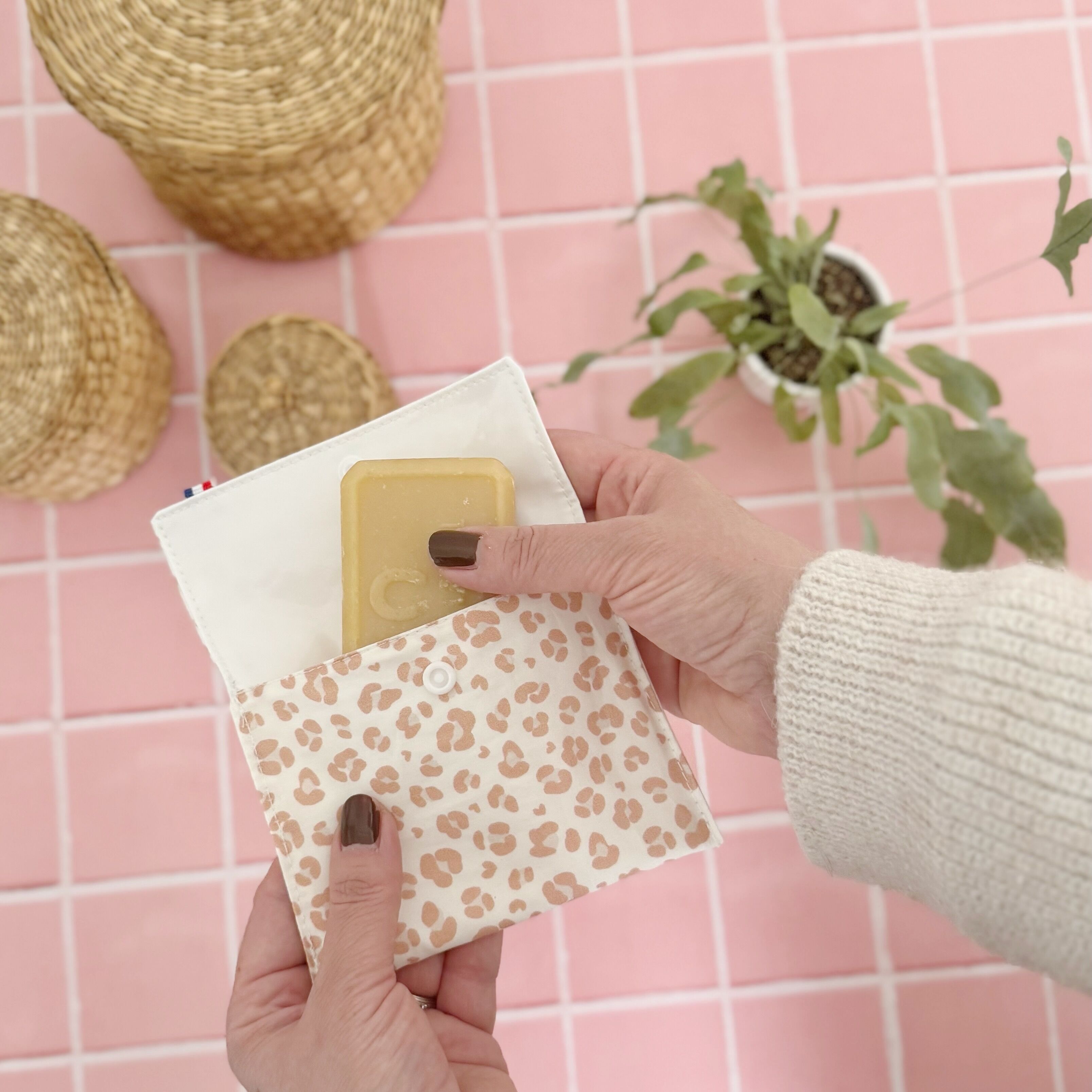 Wasserdichter Beutel für SHL-Seife oder festes Shampoo