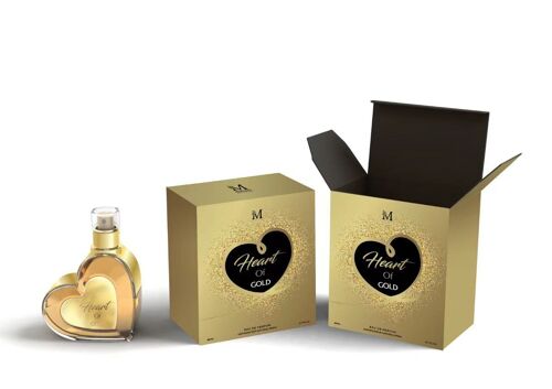 PERFUME 100ML HEART OF GOLD M4476