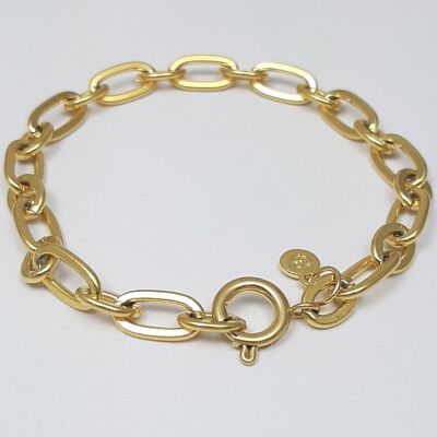 Bracciale Lenker ancora in acciaio inossidabile oro