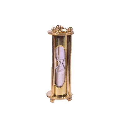 Brass Sandtimer Keychain