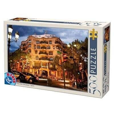 Casa Mila - Barcelona Spanien Puzzle 500 Teile