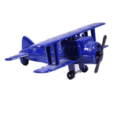 Die Cast Sharpener Blaues Flugzeug