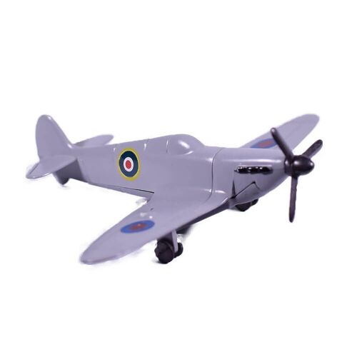 Die Cast Sharpener Grey Spitfire Plane