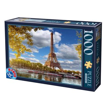 Puzzle Tour Eiffel Paris 1000pcs