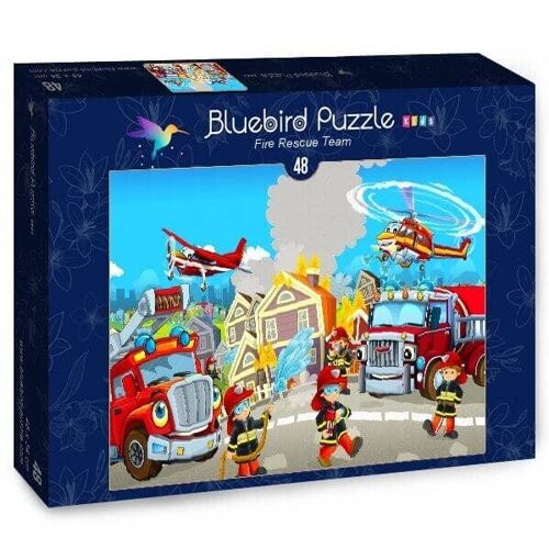 Fire Rescue Team Puzzle 48pcs