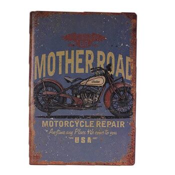 Carnet A5 Floral PU Moto