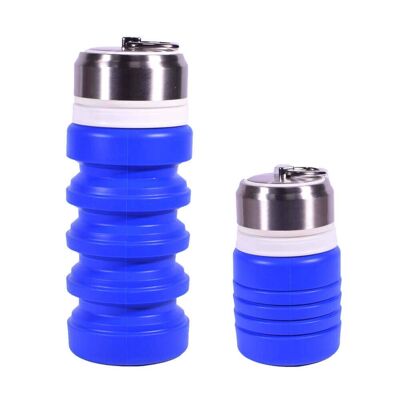 Foldable Sports Water Bottle - BLUE