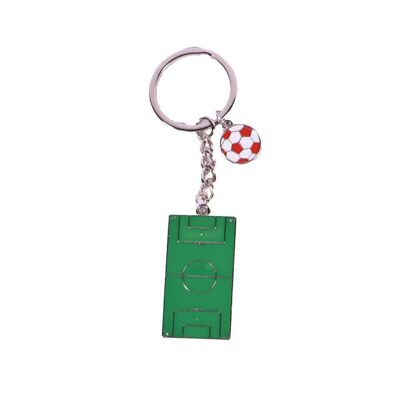 Football Keychain - Red