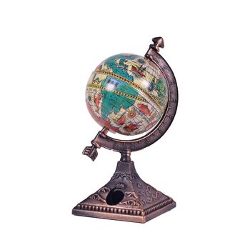 Modèle miniature d'affûteur moulé sous pression World Globe 2