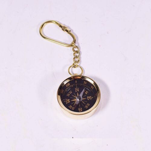 Golden Compass Keychain