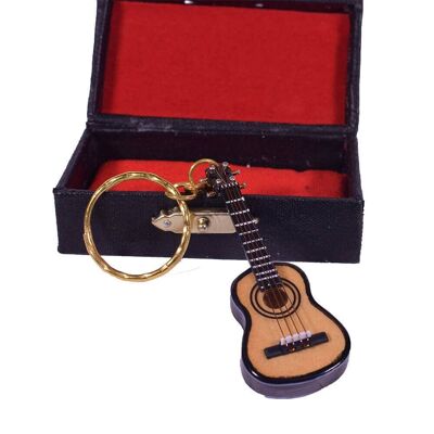 Porte-clés Miniature Guitare 7cm