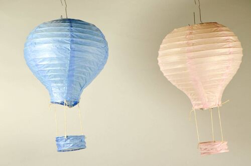 Hanging Paper Hot Air Balloons