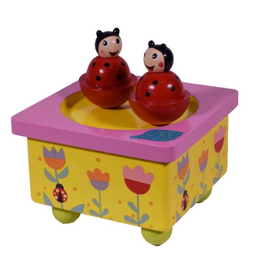 Lady Bugs Music Box