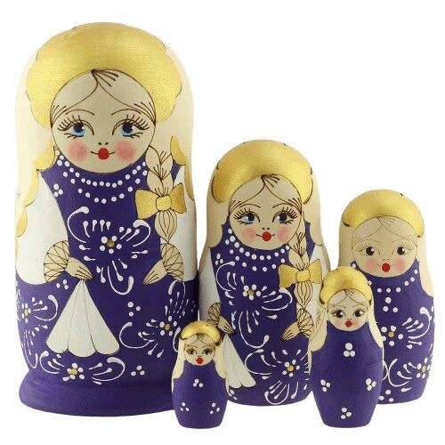 Matrioska Nesting Doll 5 pcs 1