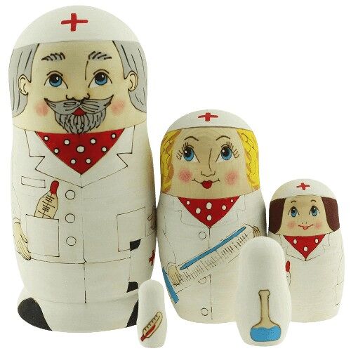 Matrioska Nesting Doll 5 pcs 7