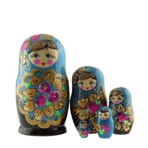 Matrioska Nesting Doll 5 pcs 8